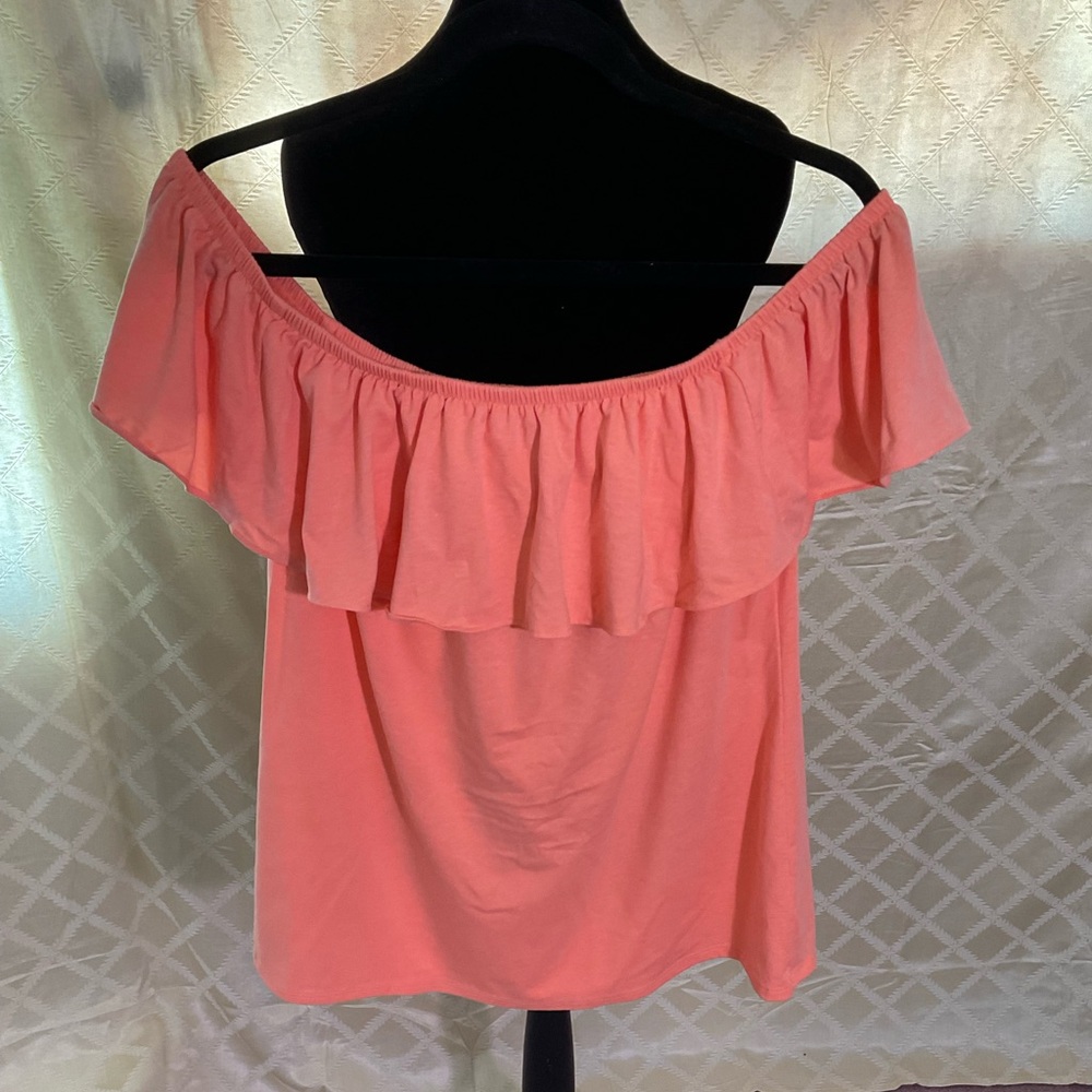 Lilly Pulitzer off the shoulder knit top XL